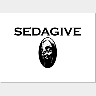 Sedagive - Black Posters and Art